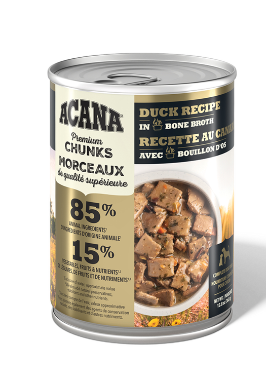 Premium Chunks, Duck Recipe in Bone Broth